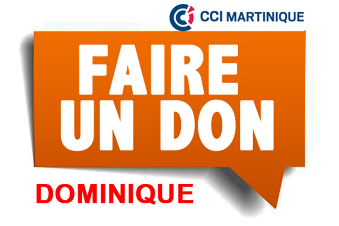 La CCI Martinique lance une collecte « Entreprises » pour la Dominique