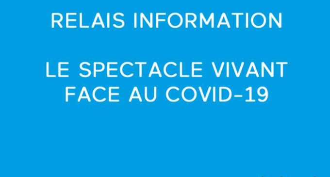 Point sur la situation du secteur culturel français face à l’épidémie de COVID-19;