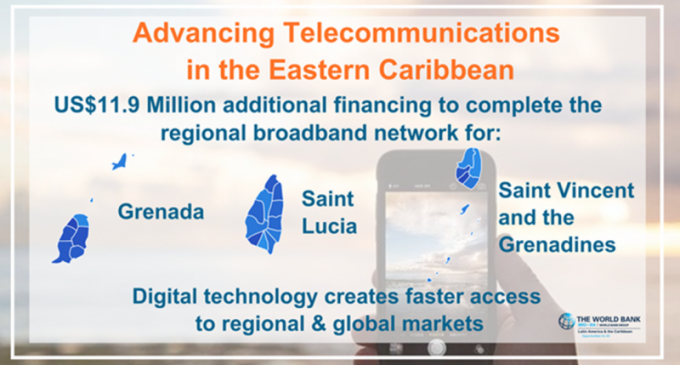 La Banque mondiale approuve un financement supplémentaire de 11,9 millions de dollars US pour le développement des télécommunications dans les Caraïbes orientales