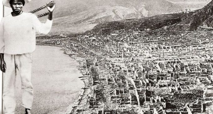 Un des rares survivants de l’éruption de 1902 : Léon compère