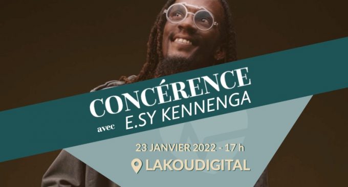 L’artiste martiniquais, E.sy Kennenga, présente une conférence/concert le dimanche 23 janvier 2022 à 17h00 à LAKOUDIGITAL.