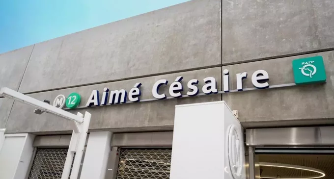 Paris : la station de métro « Aimé Césaire », sur la ligne 12, bientôt livrée