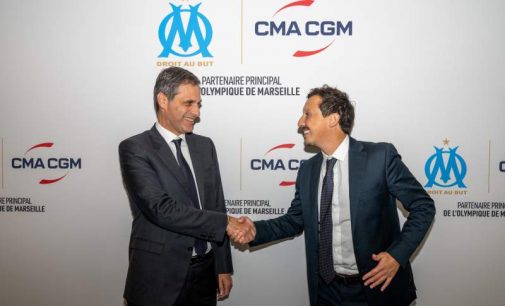 Le Groupe CMA CGM sera le nouveau partenaire maillot de l’Olympique de Marseille