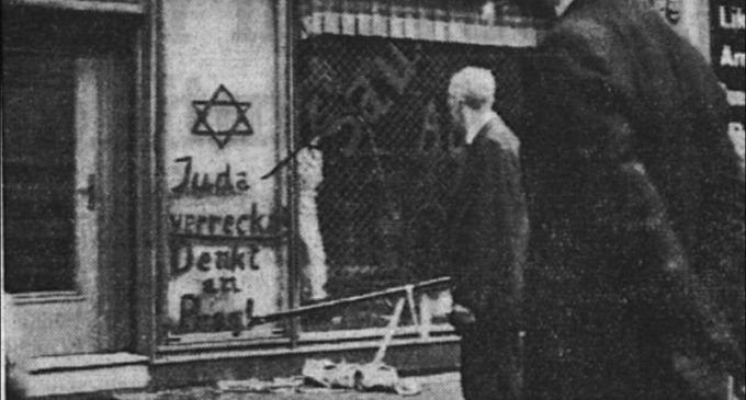 9-10 novembre 1938 : la Nuit de Cristal, ou le début de la Shoah