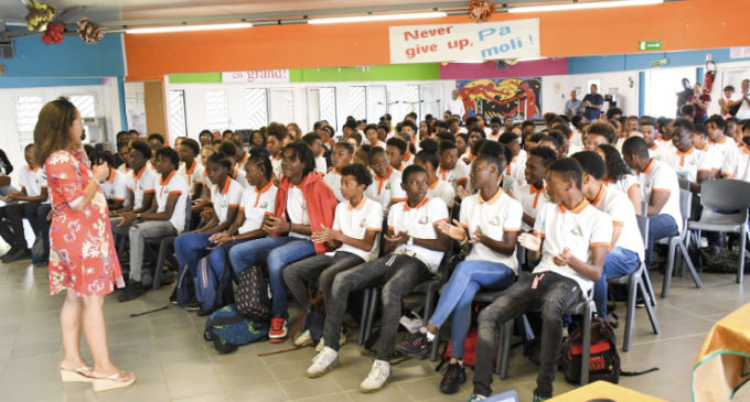 Initiative : Les élèves du collège de Belle Etoile, mobilisés pour devenir des citoyens engagés (Textes et Photos)