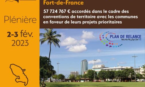 Aides aux communes : 57,7 M€ de soutien de la CTM à la Ville de Fort-de-France pour moderniser et finaliser des infrastructures et des équipements prioritaires