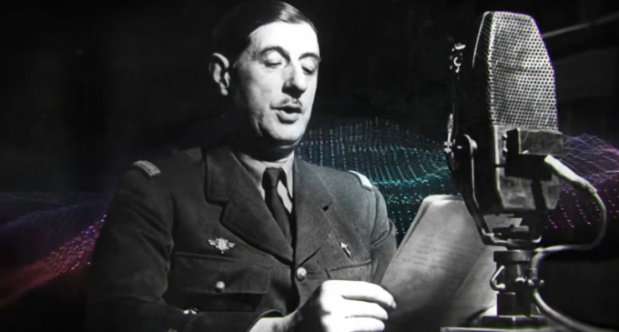 INCROYABLE : Ècoutez l’intégralité de L’appel du Général de Gaulle – recréé grâce à… l’IA ! 