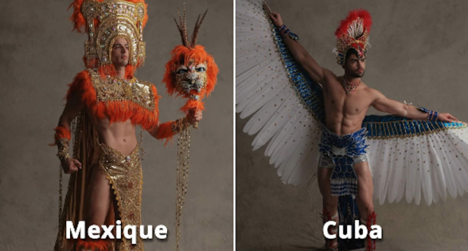 Monsieur Monde 2022 : ils rendent hommage à leur pays en costumes traditionnels