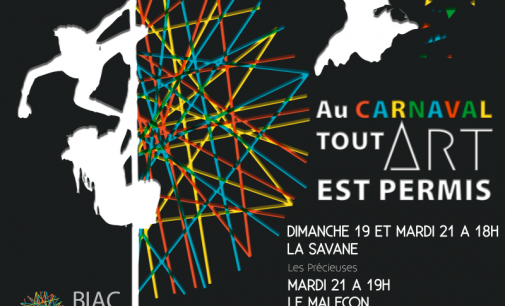 La Biennale Internationale d’Art Contemporain de Martinique s’invite au Carnaval dans les rues de Fort-de-France Dimanche et Mardi Gras
