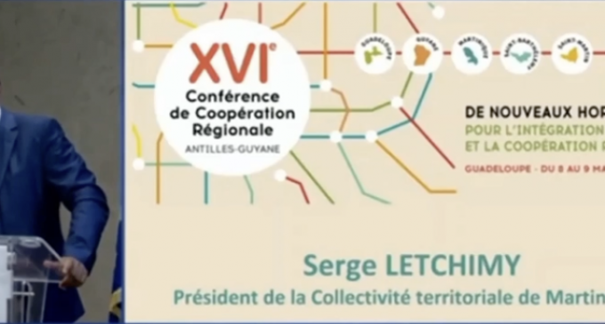 Coopération Caraïbe : Une excellente analyse du Président Serge Letchimy