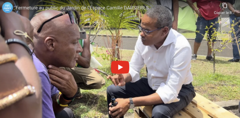 Fermeture au public du Jardin de l’Espace Camille DARSIERES : Le Maire Didier Laguerre explique le pourquoi en vidéo
