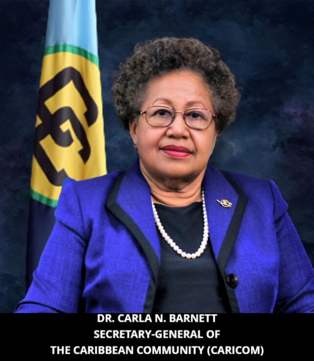 Message de la Secrétaire générale de la CARICOM, Dr Carla Barnett, à l'occasion de la Journée internationale de la femme