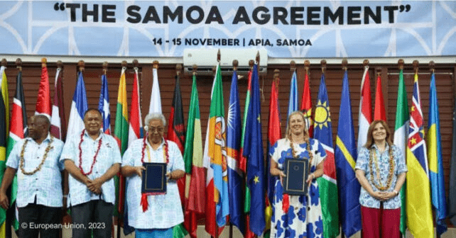 La Dominique signe l'accord sur les Samoa ; ne causera aucun préjudice, déclare le PM Skerrit