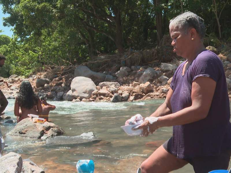 80 000 personnes en Guadeloupe sont  privées d'eau courante