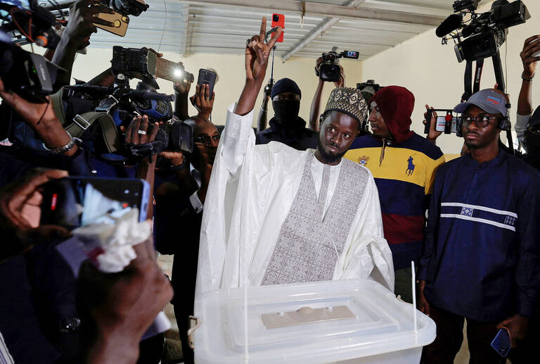 Bassirou Diomaye Faye a été élu dès le premier tour de l'élection présidentielle.