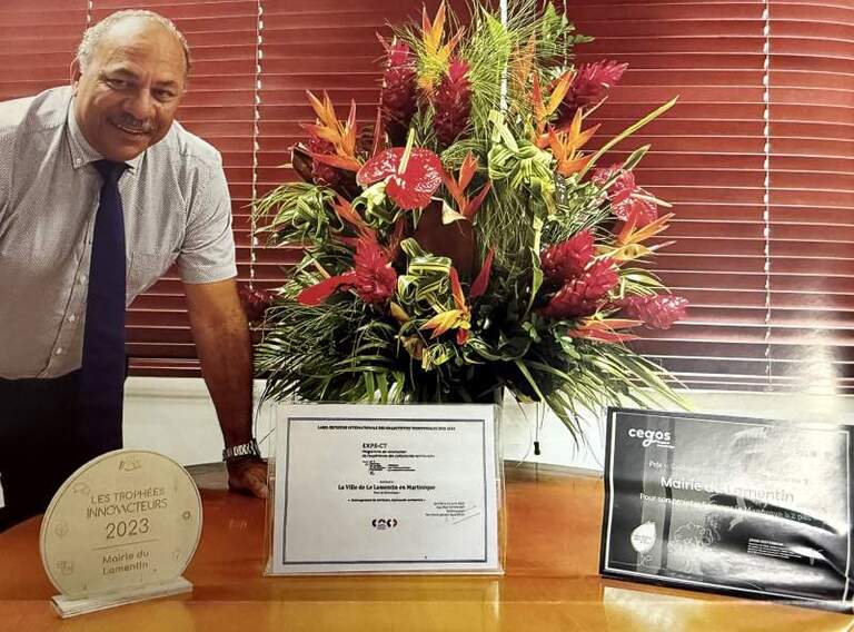 Trois distinctions pour le Lamentin : une reconnaissance en coopération et environnement