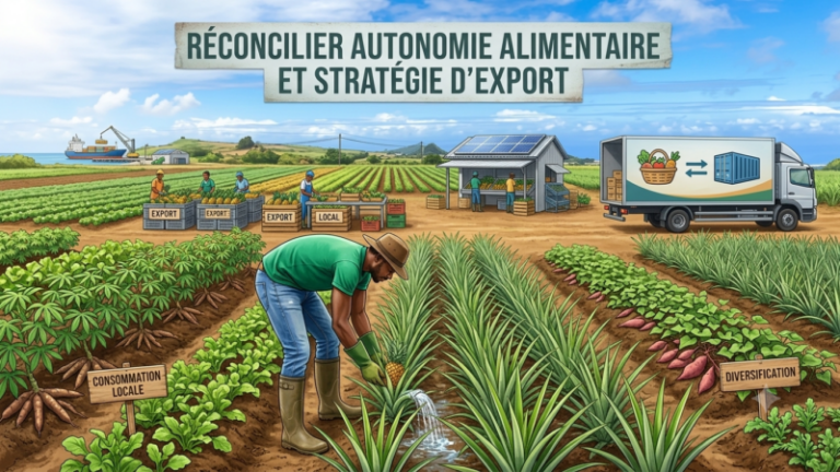 Balancing Food Self-Sufficiency and Export Strategy: The French West Indies at a Crossroads in Agriculture