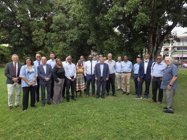 Le CNER en visite en Martinique