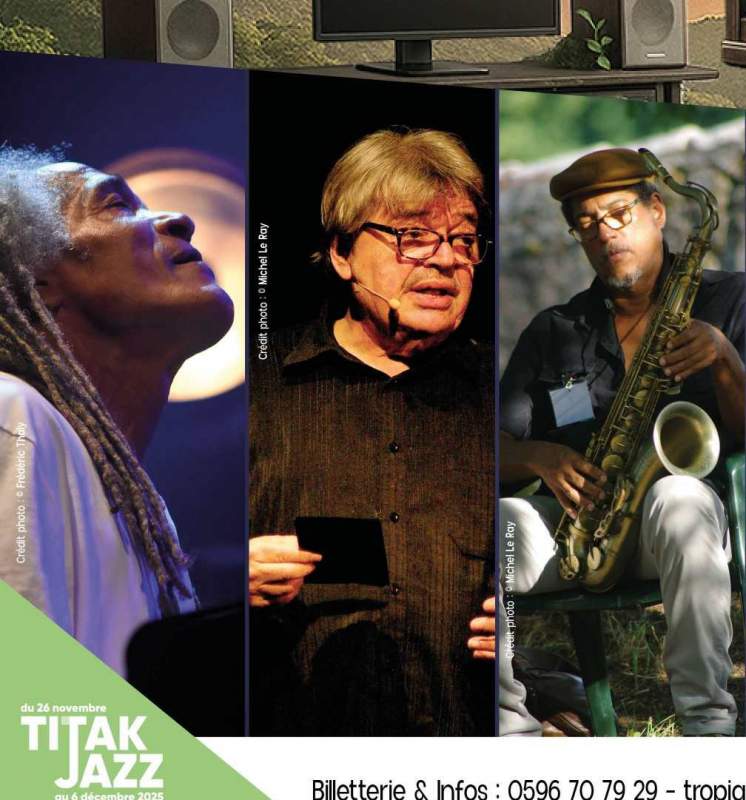 Ti Tac Jazz – Un trio exceptionnel Chyco Jehelman – Bernard Lubat – Luther François