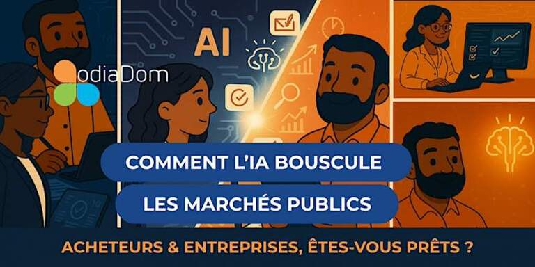Quand l’intelligence artificielle transforme la commande publique : rendez-vous le 16 janvier à Fort-de-France