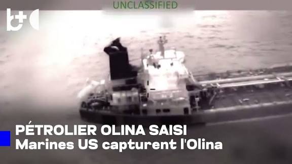 Saisie du pétrolier Olina par les États-Unis