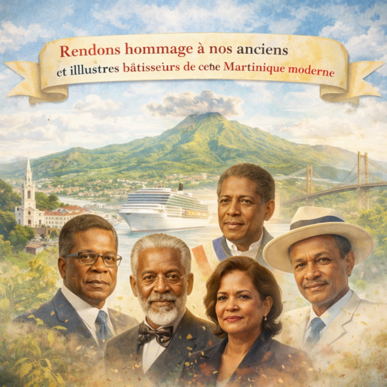 Rendons hommage à nos anciens et illustres bâtisseurs de cette Martinique moderne. Tribune