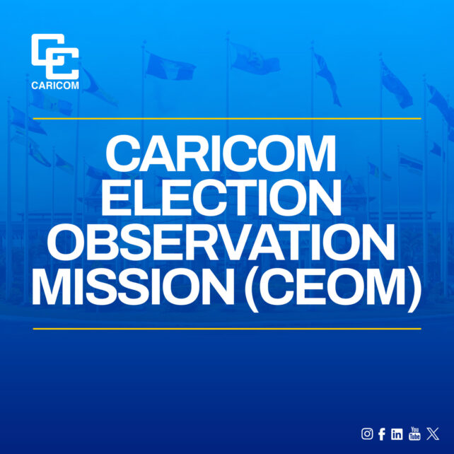 DÉCLARATION : Mission d’observation électorale de la CARICOM aux élections générales de la Barbade