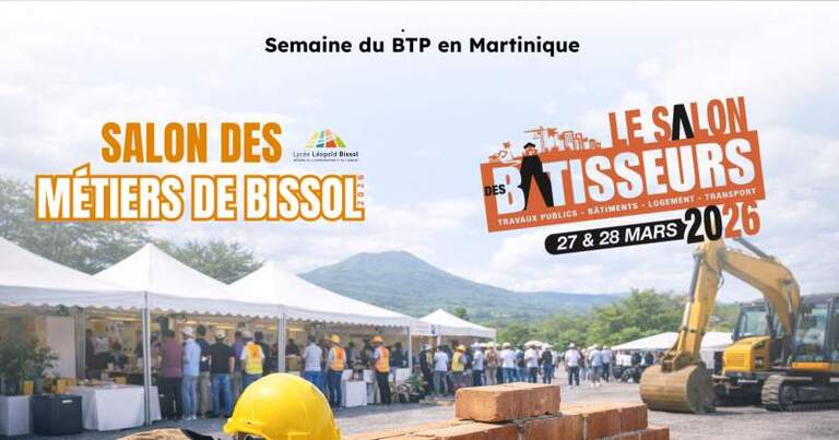 Martinique: A Week to Bring Together Young People, Companies, and Careers in the Construction Industry, March 24–28, 2026