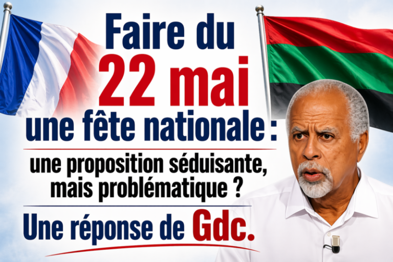 Faire du 22 mai une fête nationale : une proposition séduisante, mais problématique ? Une réponse de Gdc.