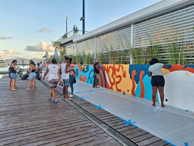 Chantier OFILDELO Étang Z'Abricot