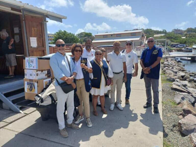 Les Lions Clubs de Martinique renforcent les liens avec Sainte-Lucie grâce à une collecte de 4 500 lunettes