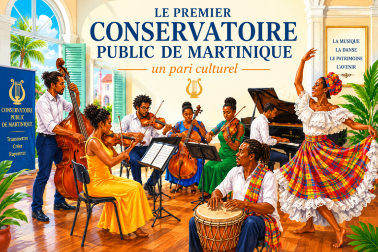 Le premier conservatoire public de Martinique : un pari culturel.
