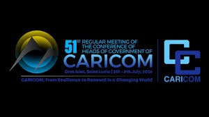 Sommet CARICOM 51 – Sainte-Lucie en juillet 2026