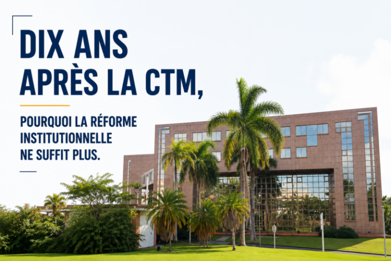 Le paradoxe martiniquais de 2026 (1/3)