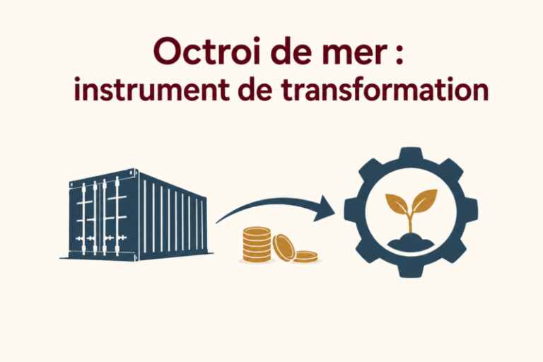 Octroi de mer : en faire un instrument de transformation