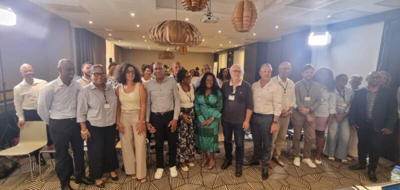 Les participants aux premières concertations préparatoires à l’Agora caribéenne, à l’Hôtel Simon, à Fort-de-France