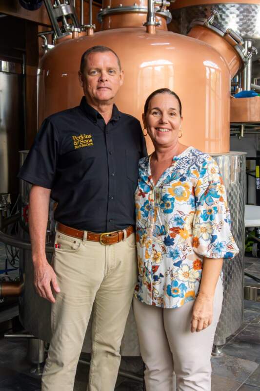 Greg et Vicki Cozier.