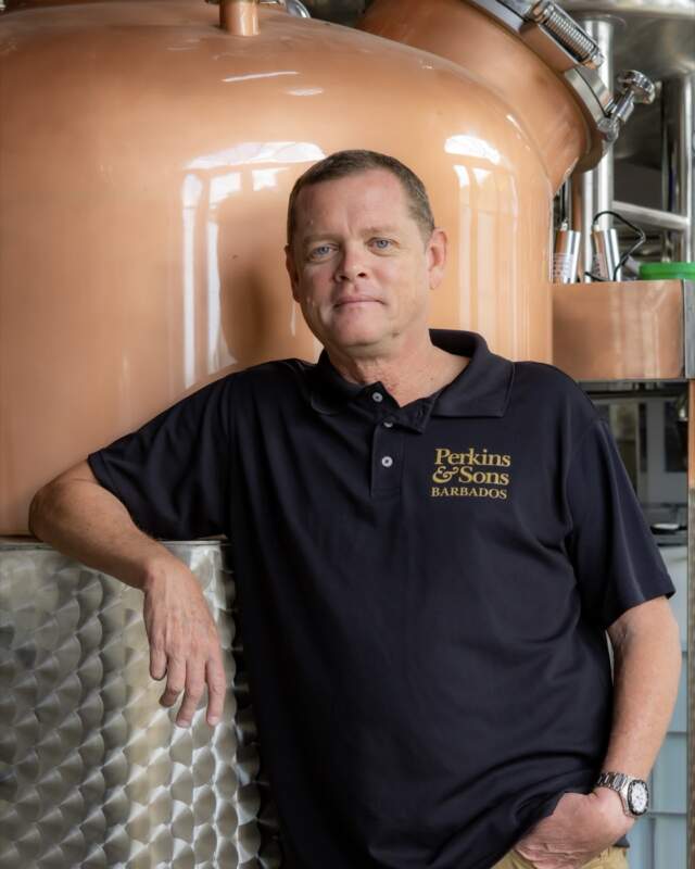 Greg Cozier, à la distillerie Hopewell.