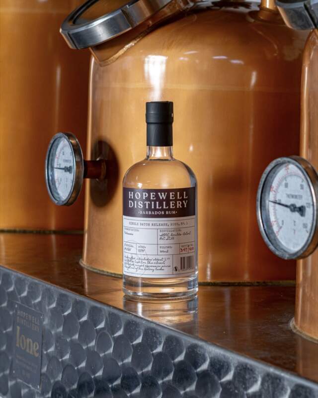 Le premier Single Batch Release de Hopewell, médaille de bronze à l’International Wine and Spirits Competition de Londres.