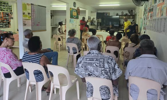 Le public du Cercle du Gros-Morne.