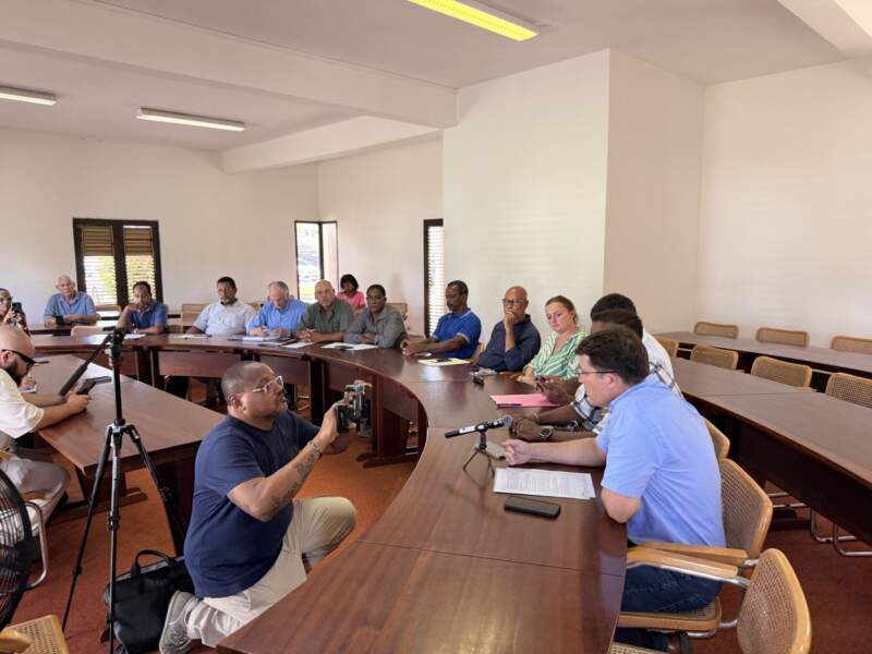 La conférence de presse du 9 octobre 2026 à la Chambre d’agriculture de Martinique
