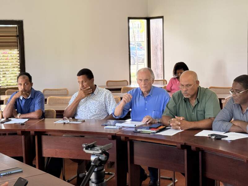 La conférence de presse du 9 octobre 2026 à la Chambre d’agriculture de Martinique