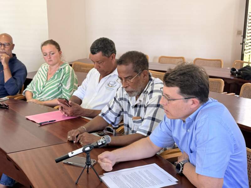 La conférence de presse du 9 octobre 2026 à la Chambre d’agriculture de Martinique