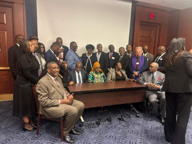 Participants du sommet pour Haïti au Congrès des États-Unis