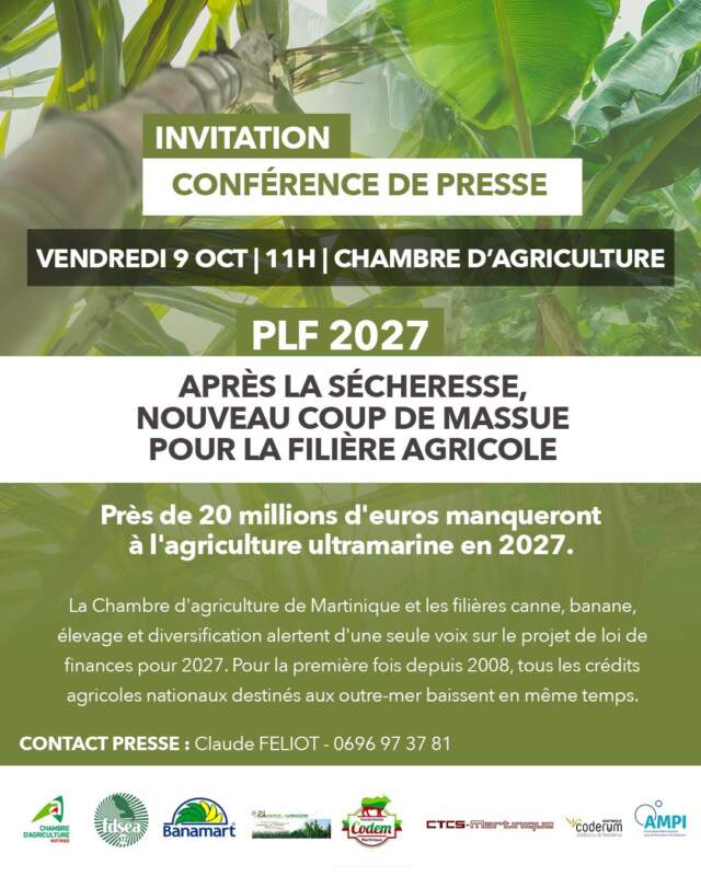 L’invitation à la conférence de presse sur le projet de loi de finances pour 2027