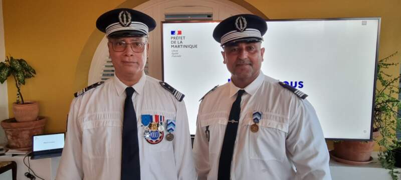 Cérémonie de remise de la médaille de l’engagement ultramarin à Fort-de-France