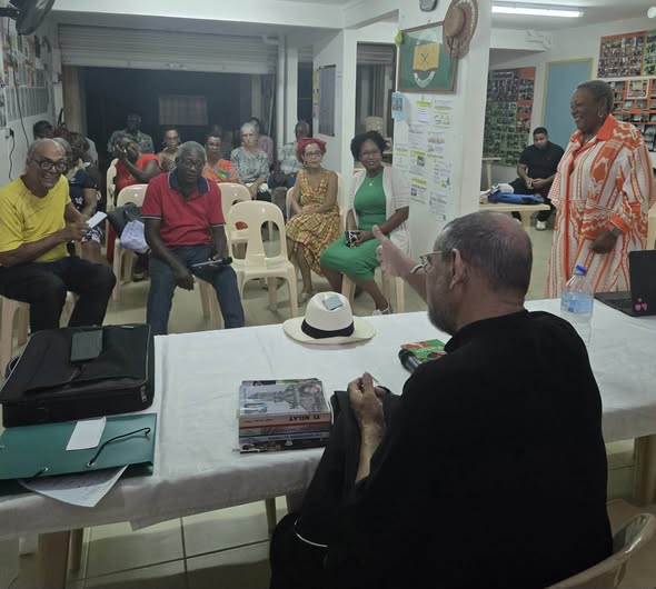 Serge-Nicolas Thaly, invité du Cercle du Gros-Morne.